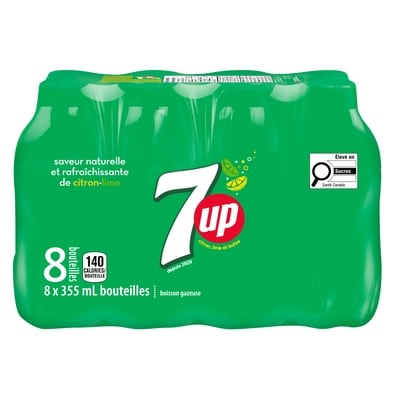 7 UP Boisson gazeuse citron-lime 8x355.0 ml, 2,05 $/100ml