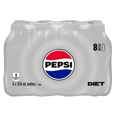 Pepsi Diet Cola 8x355.0 ml, $2.39/100ml