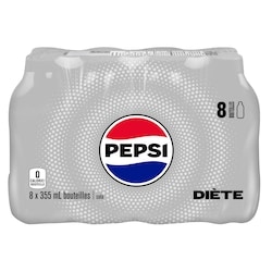 Pepsi Cola Diète 8x355.0 ml, 2,05 $/100ml