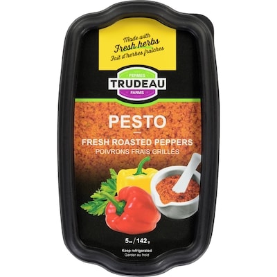 Trudeau Roasted Pepper Pesto 142 g, $3.51/100g