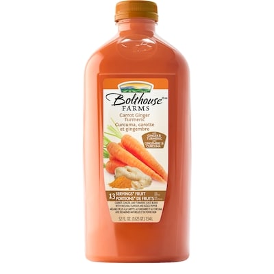 Bolthouse Ginger Carrot Turmeric 1540 ml, $0.65/100ml