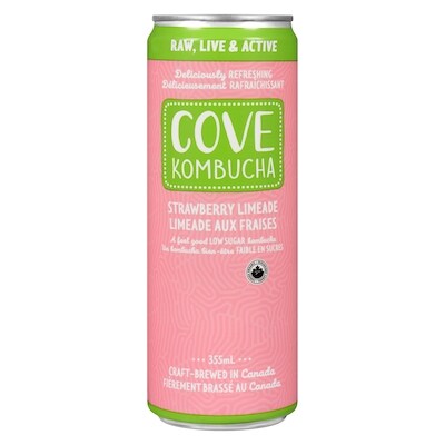 Cove Kom Fraise Lime Bio 355Ml