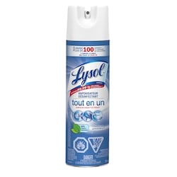 Lysol Spray Désinfectant, Cascade du printemps, Désinfecte et élimine les odeurs sur les surfaces dures et les tissus 539 g, 2,04 $/100g