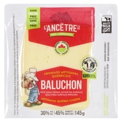 L'Ancetre Artisanal Québec Cheese Baluchon Organic 30% M.F. 145 g, $7.23/100g