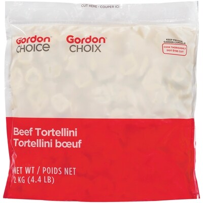 Gordon Choice Beef Tortellini 2 kg, $1.20/100g