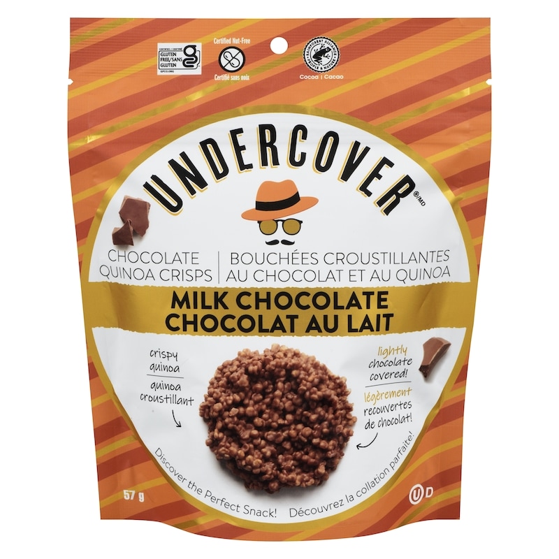 Quinoa Crisps, Milk Chocolate