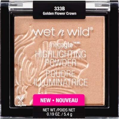 Megaglo Highlighting Powder 333b Golden Flower Crown