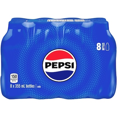 Pepsi Soda   8x355.0 ml, $0.28/100ml