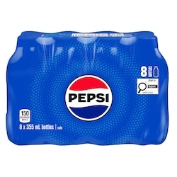 Pepsi Cola 8x355.0 ml, $0.30/100ml