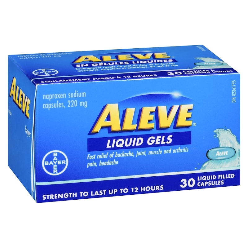 Pain Relief Liquid Gels, Strength to Last Up to 12 Hours