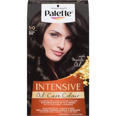Schwarzkopf Intensive Oil-Care Colour Permanent 1-0 Black 1 ea, $10.99/1ea