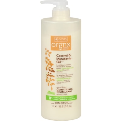 LaCoupe Coconut & Macadamia Oil For All Hair Types Nourishing Conditioner 1 l, $1.30/100ml