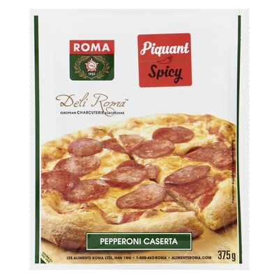 Roma Pepperoni Caserta Spicy 375 g, $2.40/100g