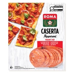 Roma Pepperoni Caserta piquant tranché 375 g, 2,40 $/100g