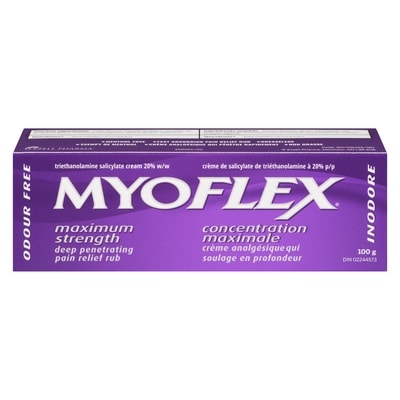 Myoflex Deep Penetrating Pain Relief Rub Maximum Strength 100 g, $11.99/100g