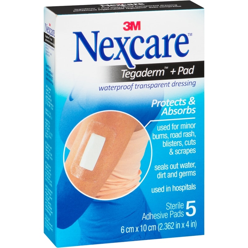 Sterile Adhesive Pads Tegaderm + Pad Waterproof Transparent Dressing