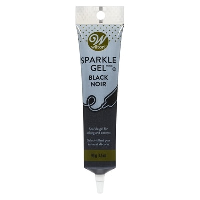 Gel scintillant, noir