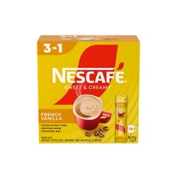 Nescafe Sweet & Creamy French Vanilla Flavoured Instant Coffee Mix 351 g, $1.85/100g