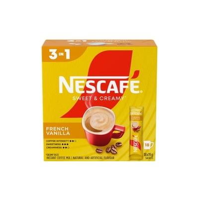 Nescafe Sweet & Creamy French Vanilla Instant Coffee Mix 351 g, $2.28/100g