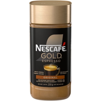 Nescafe GOLD Espresso Premium Instant Coffee 200 g, $8.00/100g