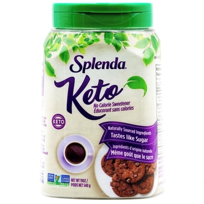 Splenda Granulated Keto Sweetener Jar 540 g, $2.59/100g