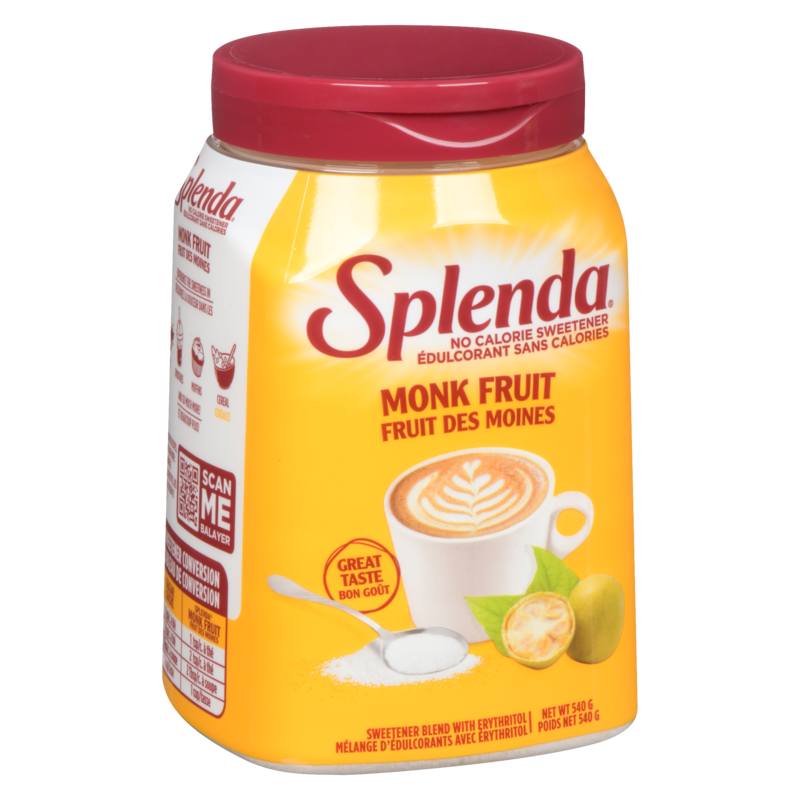 No Calorie Granulated Monk Fruit Sweetener Jar