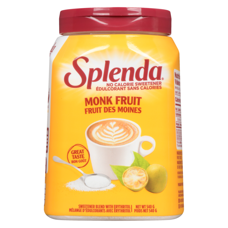 No Calorie Granulated Monk Fruit Sweetener Jar