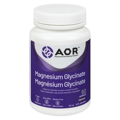 AOR Magnesium Glycinate 90 Mg 90 ea, $0.42/1ea