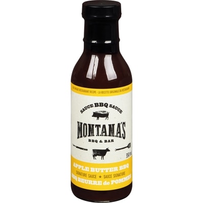Montana's Sauce Signature  Bbq Beurre De Pommes 350 ml, 1,57 $/100ml
