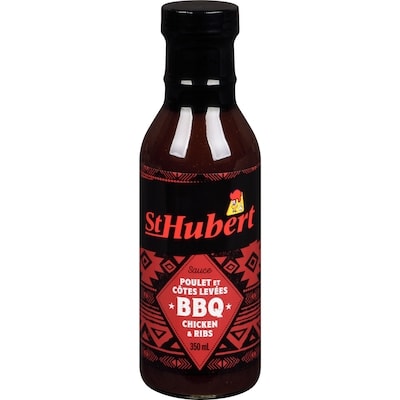St Hubert Sauce Bbq Chicken & Ribs 350 ml, $1.65/100ml