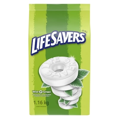 LIFESAVERS Candy Wint-O-Green 1.16 kg, $1.03/100g