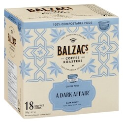 Balzac's Dark Affair Coffe Pods - 189 g | Zehrs