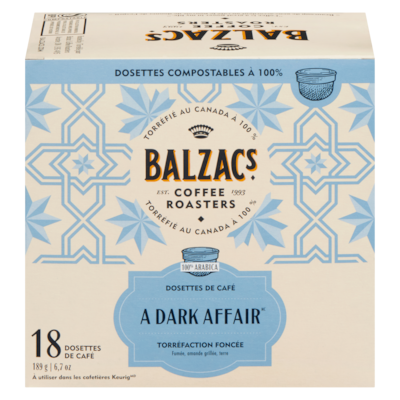 Balzac’s BLZC A DARK AFFAIR DOSETT COMP 189 g, 11,11 $/100g