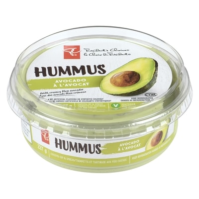 President's Choice Avocado Hummus 227 g, $1.76/100g