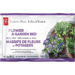 President's Choice Flower & Garden Bed Soil Mix 1 ea, $10.00/1ea