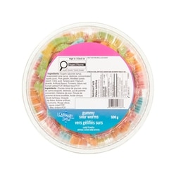 Carnaby Sweet Bonbons en gelée, vers surs  500 g, 1,10 $/100g