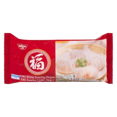 Nissin Shrimp Dumpling Hargow 104 g, $4.32/100g