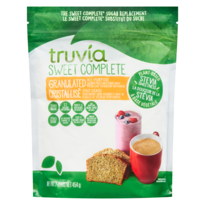 Truvia Sweet Complete Calorie-Free All-Purpose Sweetener from the Stevia Leaf 454 g, $2.42/100g