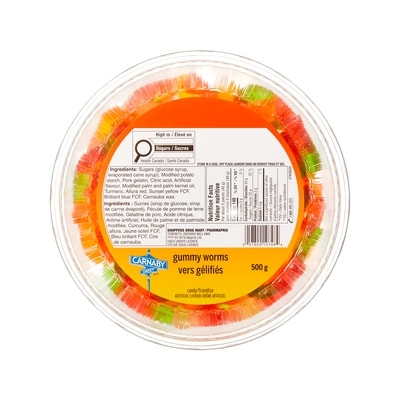 Carnaby Sweet Gummy Worms Candy 500 g, $1.20/100g