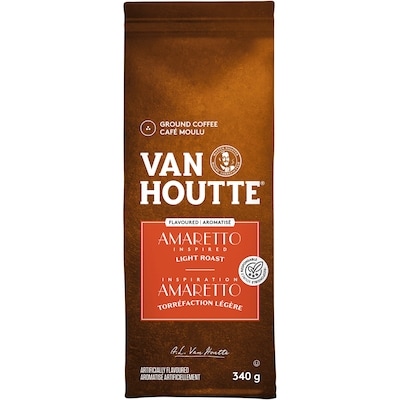 Van Houtte Coffee, Ground  Flavoured Amaretto Inspired Light Roast 340 g 340 g, $5.59/100g