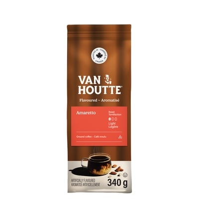 Van Houtte Van Houtte Amaretto café moulu, 340 g, peut être utilisé avec les cafetières Keurig 340 g, 5,59 $/100g