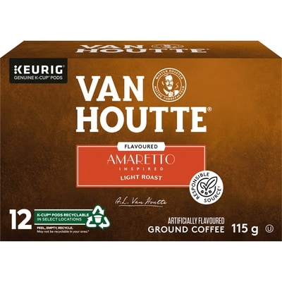 Van Houtte Amaretto K-Cup Coffee Pods, 12 Count 12 ea, $1.42/1ea