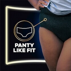 Always ZZZ Overnight Disposable Period Underwear for Women Sz S-M