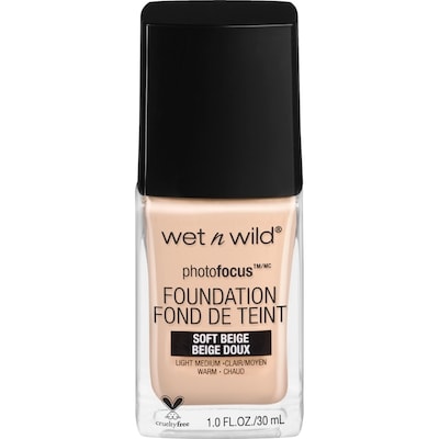Wet N Wild Photofocus Foundation 365c Soft Beige 30 ml, $33.30/100ml