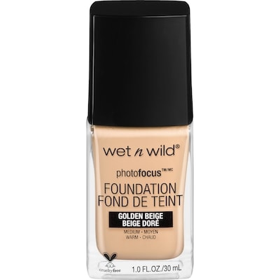 Wet N Wild Photofocus Foundation 368c Golden Beige 30 ml, $33.30/100ml