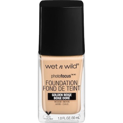 Wet’N Wild Photofocus fond de teint 368c beige doré 30 ml, 34,97 $/100ml