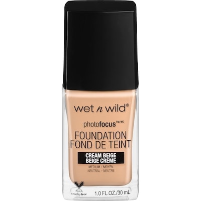 Wet N Wild Photofocus Foundation 369c Cream Beige 30 ml, $33.30/100ml