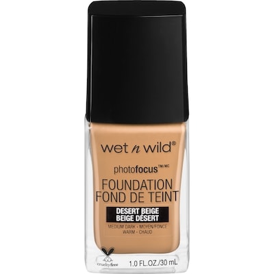 Wet’N Wild Photofocus fond de teint 372c beige désert 30 ml, 34,97 $/100ml