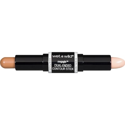 Bâton contour double embout, clair/moyen