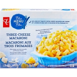 PC Menu Bleu Macaronis au fromage 1.13 kg, 1,06 $/100g